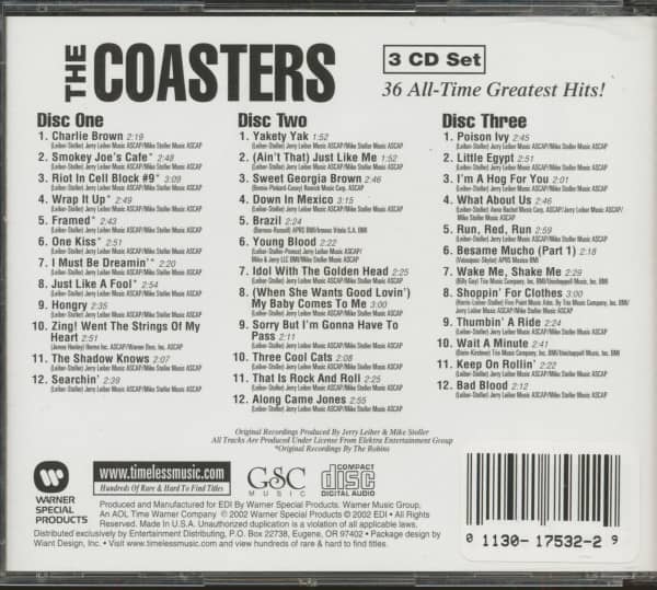 36 All-Time Greatest Hits (3-CD)