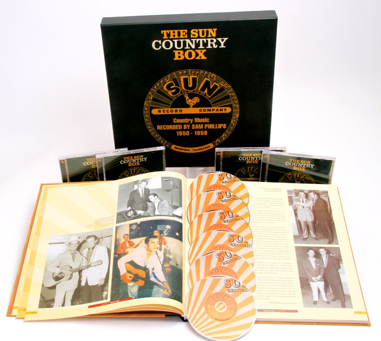Various - SUN Records Box set: Sun Country Box 1950-1959 (6-CD
