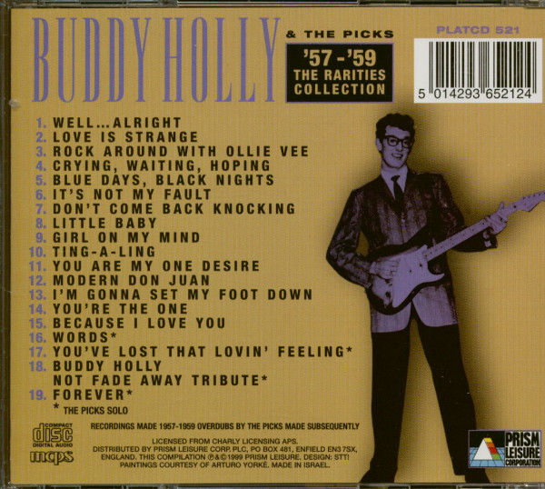 The Rarities Collection 1957 - 1959 (CD)