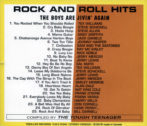 Rock & Roll Hits - Boys Jivin' Again Vol.7