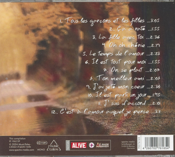 Tous Les Garçons Et Les Filles (CD)