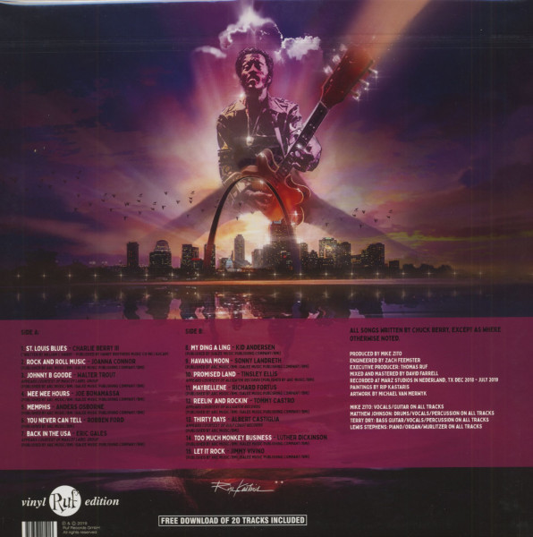 Rock'n'Roll - A Tribute To Chuck Berry (LP, 180g Vinyl & Download)