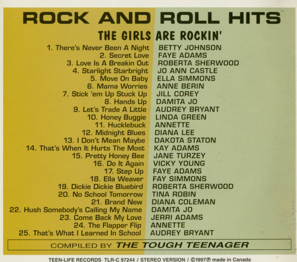 Rock'n'Roll Hits Vol.6 - The Girls Are Rockin' (CD)