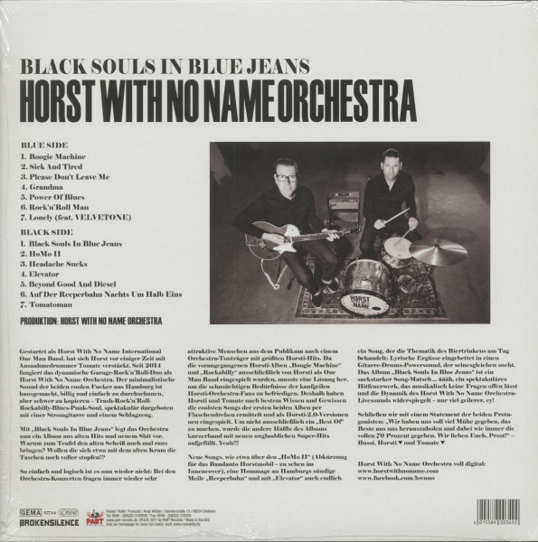 Black Souls In Blue Jeans (LP)