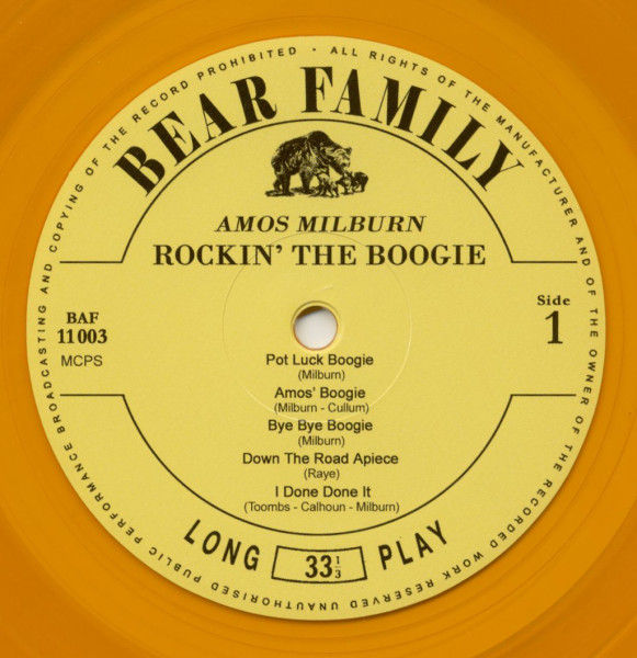 Rockin' The Boogie (LP, 10inch, Ltd.)