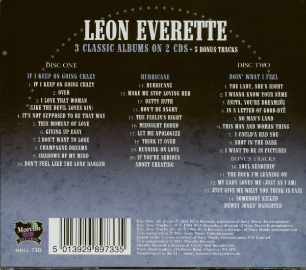 If I Keep On Going Crazy - Hurricane - Doin' What I Feel (2-CD)