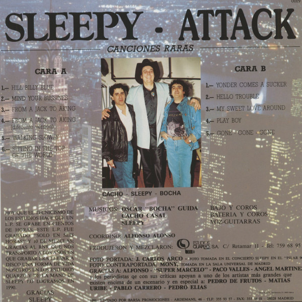 Attack - Canciones Raras (LP)