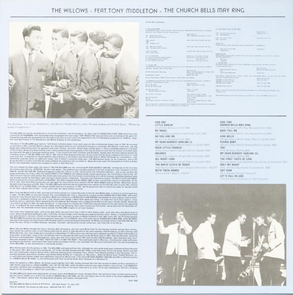 The Church Bells May Ring Forever (LP)