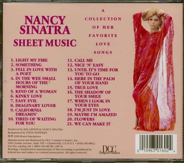 Sheet Music (CD)