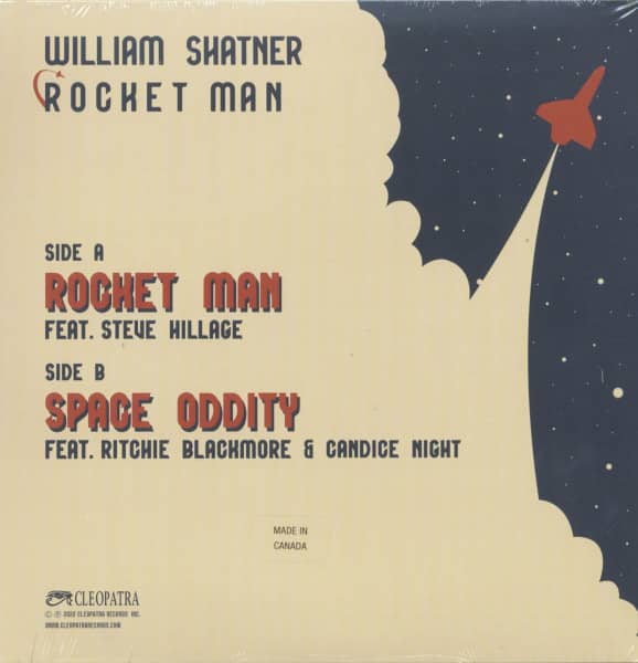 Rocket Man - Space Oddity (7inch, 45rpm, colored Vinyl, Ltd.)