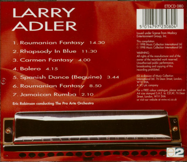 Harmonica Virtuoso (CD)