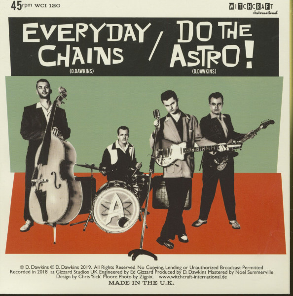 Danny O And The Astrotones - Everyday Chains - Do The Astro (7inch, 45rpm, PS)