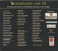Preview: KGSR Broadcasts Vol.14 - Radio 107.1 KGSR Austin (2-CD) Preview: KGSR Broadcasts Vol.14 - Radio 107.1 KGSR Austin (2-CD)