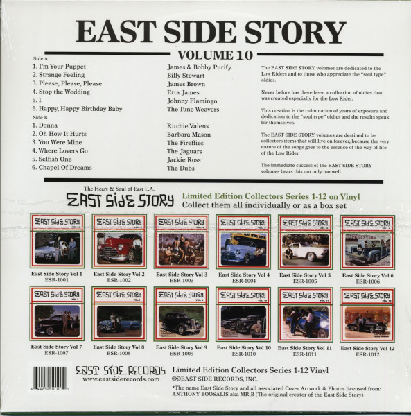 East Side Story Vol.1-12 (13-LP Box-Set, Ltd.)