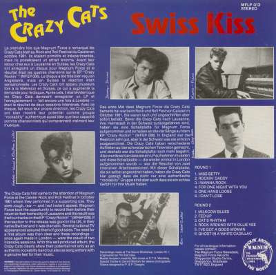 The Crazy Cats LP: Swiss Kiss (LP) - Bear Family Records