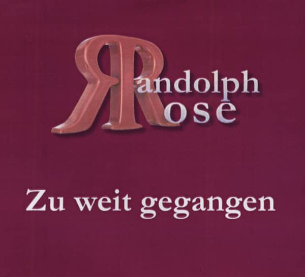 Zu weit gegangen - Maxi CD Zu weit gegangen - Maxi CD