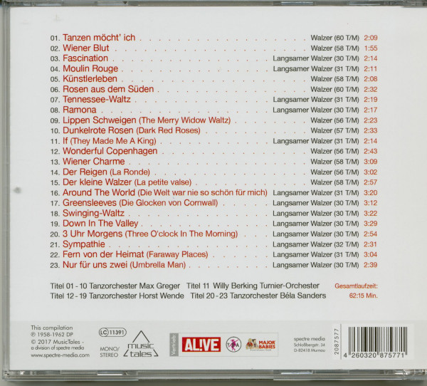 Tanzstunde - Walzer (CD)