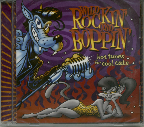 Wild Rockin' And Boppin' - Hot Tunes For Cats (CD) Wild Rockin' And Boppin' - Hot Tunes For Cats (CD)