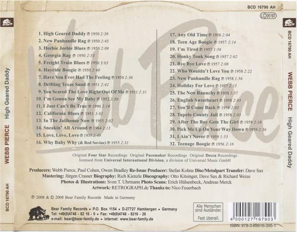 High Geared Daddy - Gonna Shake This Shack Tonight (CD)