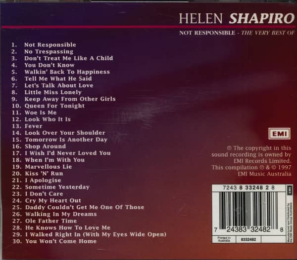 Not Responsible - The Very Best (CD)