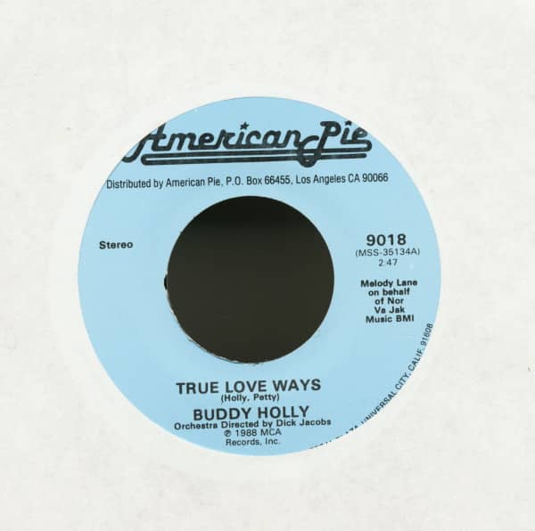True Love Ways - Transfusion (7inch, 45rpm)