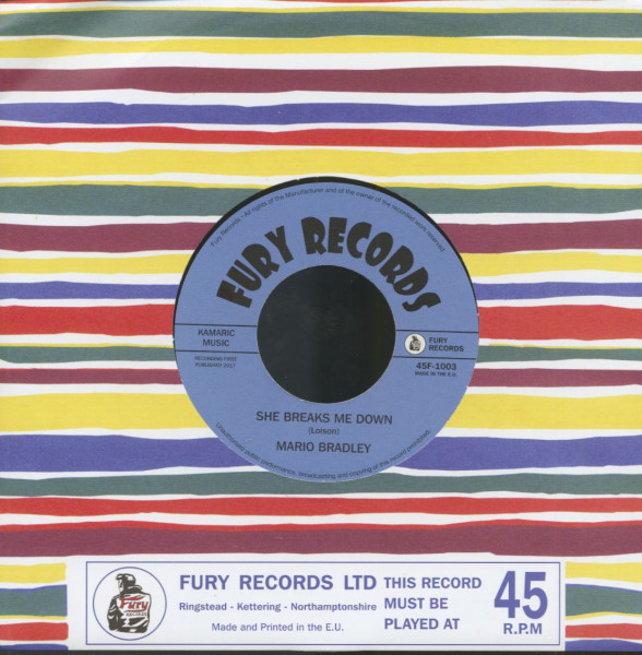 Boppin' To Grandfather's Clock - She Breaks Me Down (7inch, 45rpm) Boppin' To Grandfather's Clock - She Breaks Me Down (7inch, 45rpm)