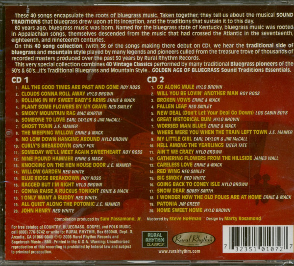 Golden Age Of Bluegrass (2-CD)