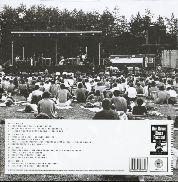 Ann Arbor Blues Festival 1969, Vol. 2 - 50th Anniversary (2-LP, 180g Vinyl, Deluxe Edition)