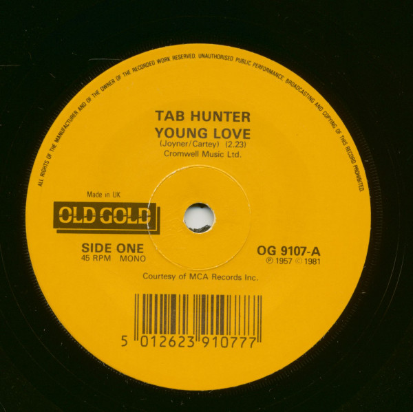 Young Love - Red Sails In The Sunset (7inch, 45rpm, SC) Young Love - Red Sails In The Sunset (7inch, 45rpm, SC)
