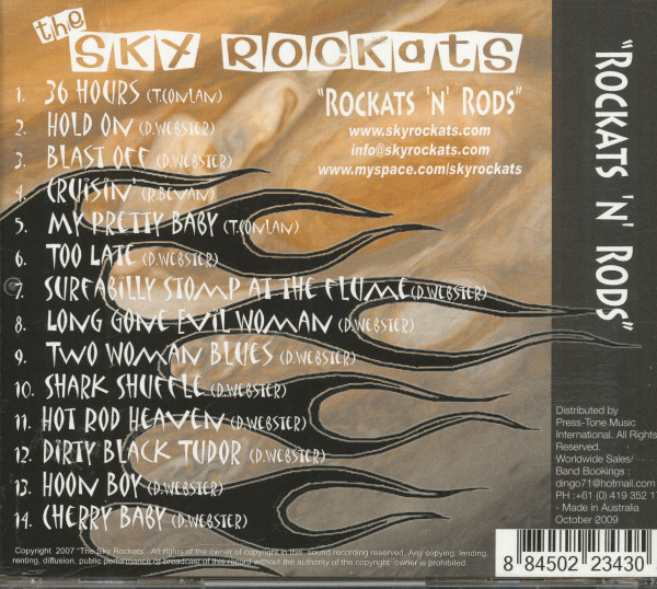Rockats N Rods (CD)