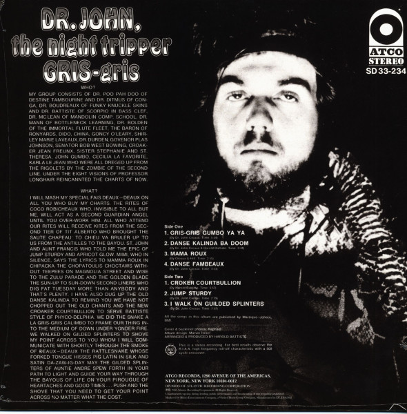 The Night Tripper - Gris - Gris (LP)