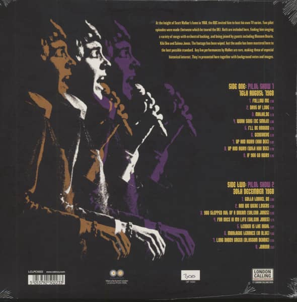Live On Air 1968 (LP, 180g Purple Vinyl, Ltd. & Numbered)