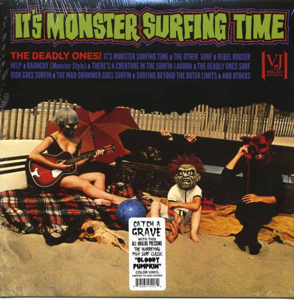 It's Monster Surfing Time (LP, colored Vinyl, Ltd.) It's Monster Surfing Time (LP, colored Vinyl, Ltd.)