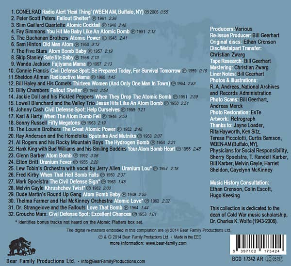 Atomic Platters: Single Warhead Edition w - bonus tracks