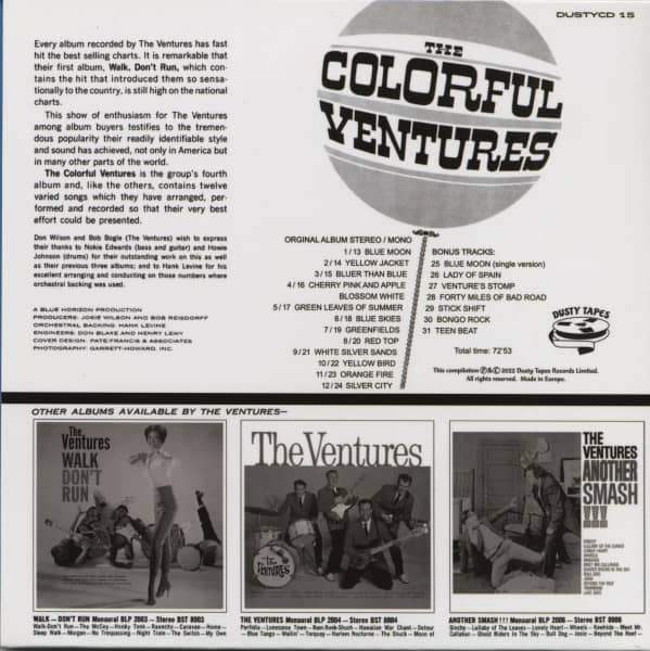 The Colorful Ventures (CD)