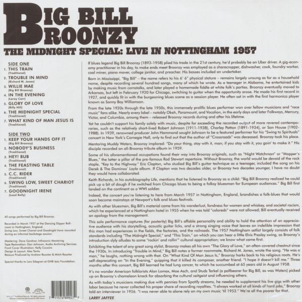 The Midnight Special - Live In Nottingham 1957 (LP)