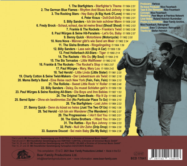 Rockin' With The Krauts - Real Rock 'n' Roll Made In Germany (CD)