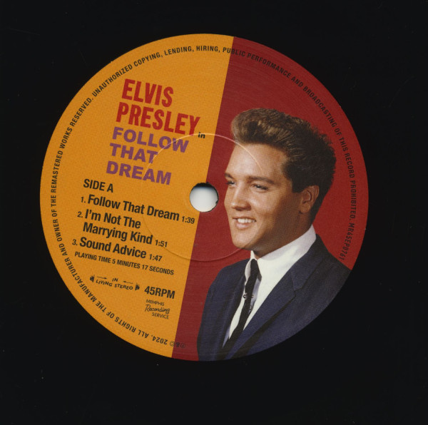 Follow That Dream (7inch, EP, Black Vinyl)