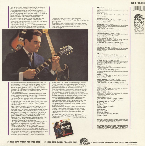 Die Rock-Gitarre von Ladi Geisler (LP)