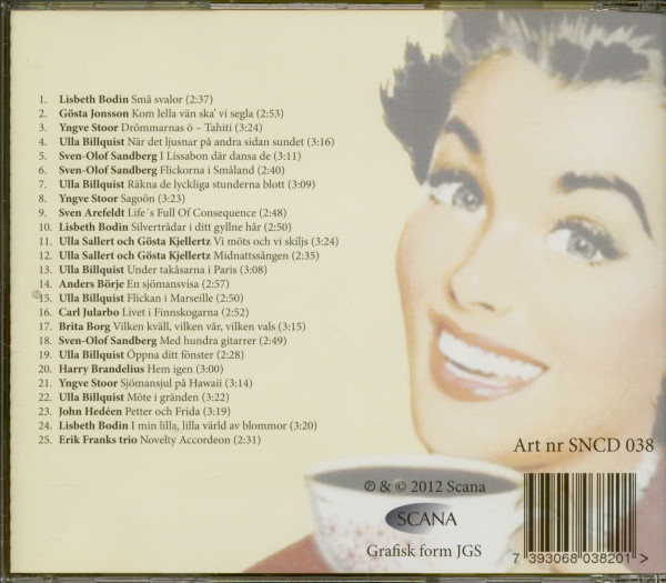 Svensk Schlager - Flickorna I Smaland (CD)