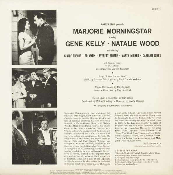Marjorie Morningstar - Soundtrack (LP)