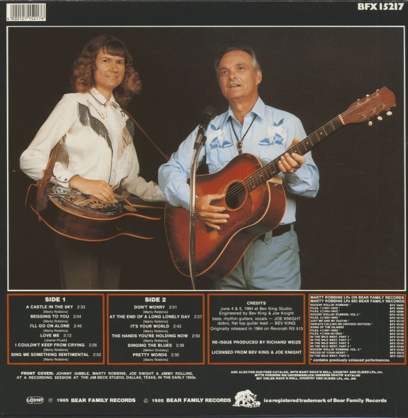 Marty Robbins Scrapbook (LP)