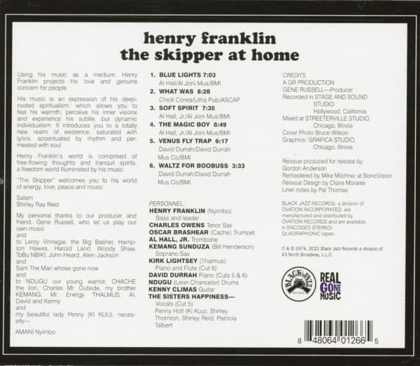 The Skipper At Home (CD)