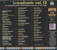 Preview: KGSR Broadcasts Vol.12 - Radio 107.1 KGSR Austin (2-CD) Preview: KGSR Broadcasts Vol.12 - Radio 107.1 KGSR Austin (2-CD)