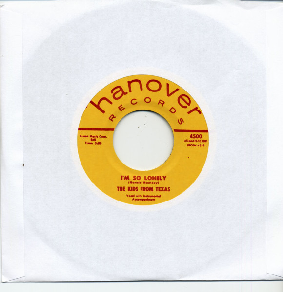 Long Legged Linda - I'm So Lonely (7inch, 45rpm)