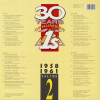 Preview: 30 Years Of Number 1's, Vol.2, 1958-1961 (2-LP) Preview: 30 Years Of Number 1's, Vol.2, 1958-1961 (2-LP)