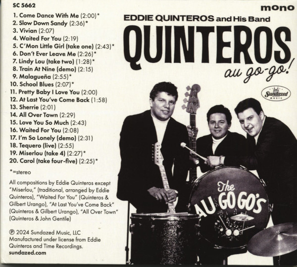 Quinteros Au Go-Go! (CD)