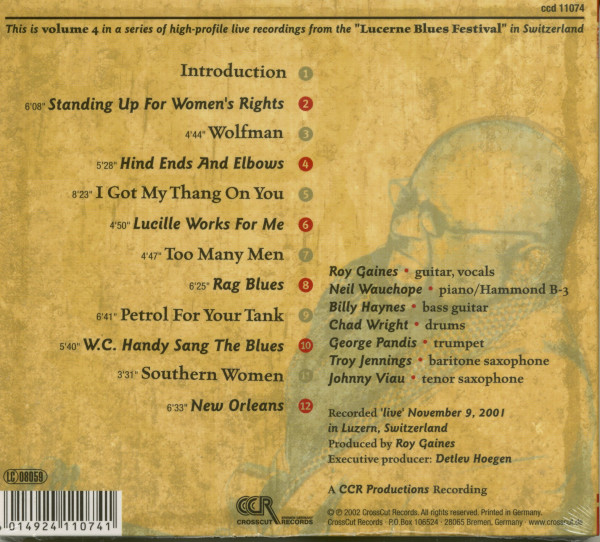 In The House - Live At Lucerne Vol.4 (CD)