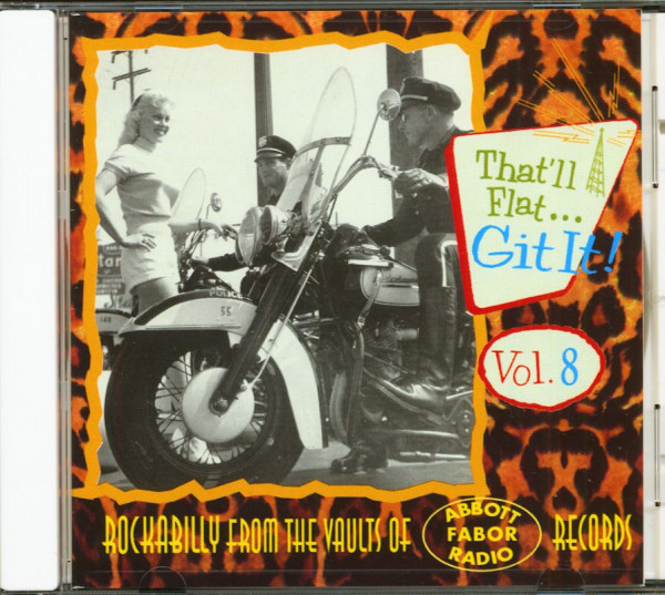 Vol.8 Rockabilly From The Vaults Of Fabor, Abbott & Radio (CD)