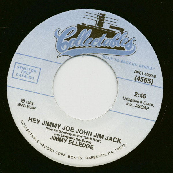 Funny How Time Slips Away - Hey Jimmy Joe John Jim Jack (7inch, 45rpm)